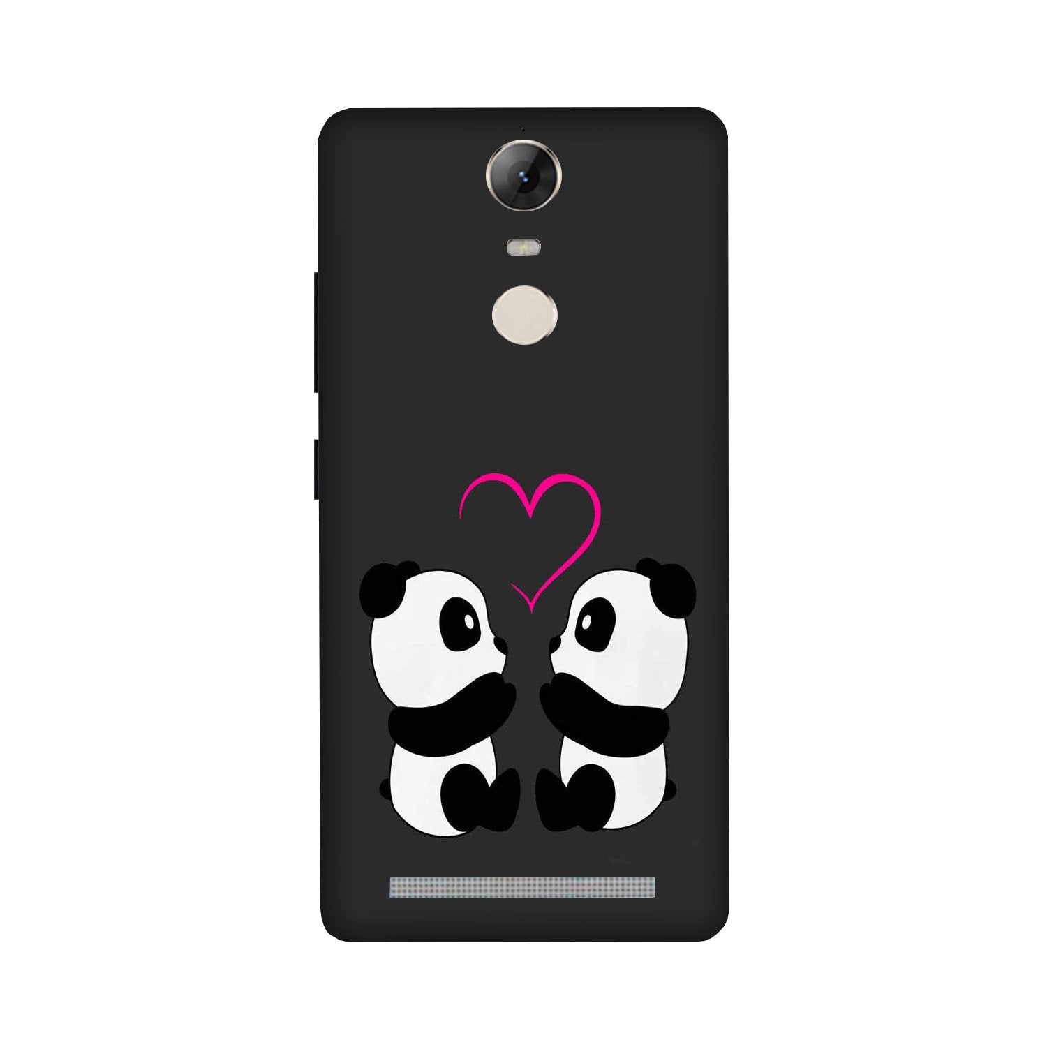 Panda Love Mobile Back Case for Lenovo Vibe K5 Note (Design - 398) Panda Love Mobile Back Case for Lenovo Vibe K5 Note (Design - 398)