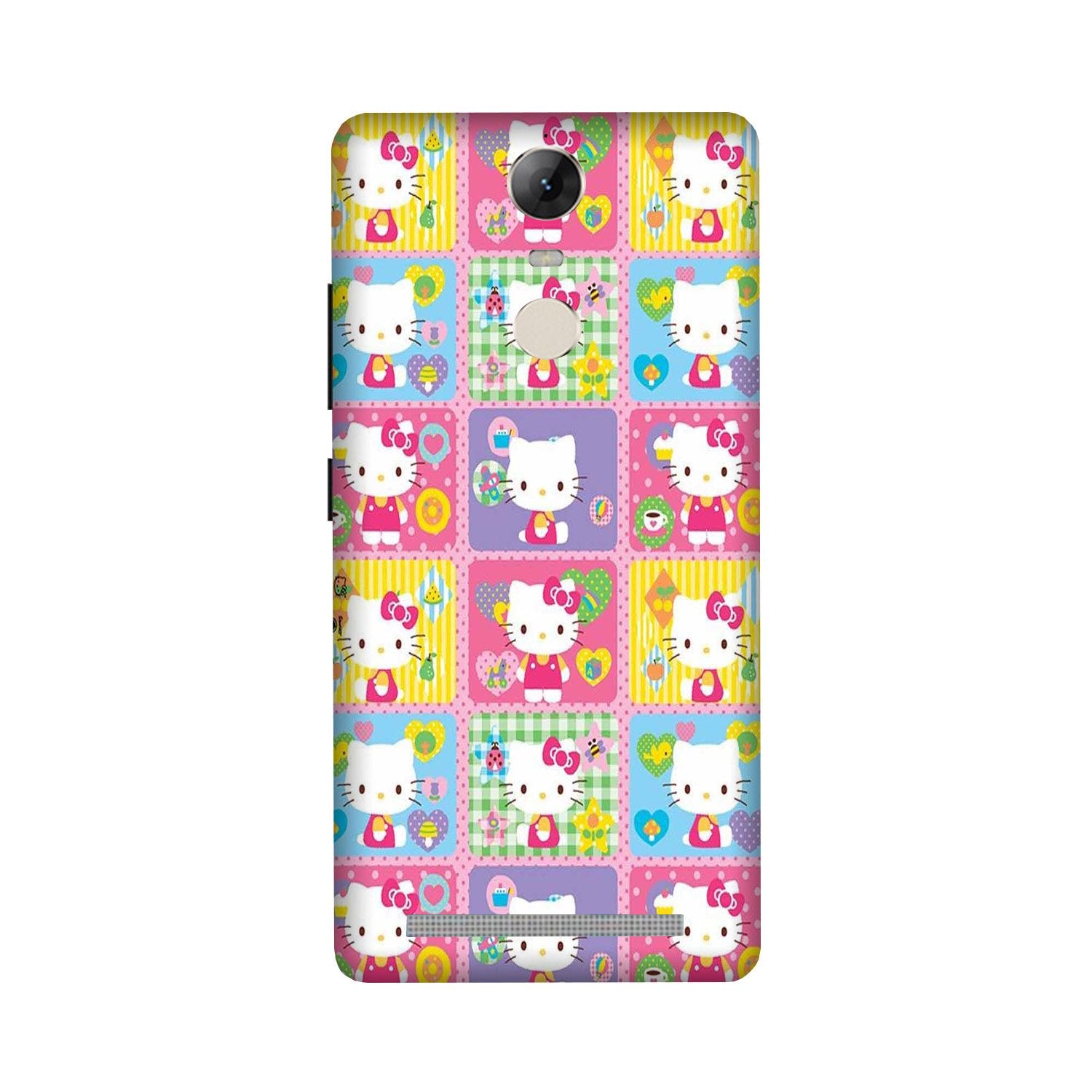 Kitty Mobile Back Case for Lenovo Vibe K5 Note (Design - 400)