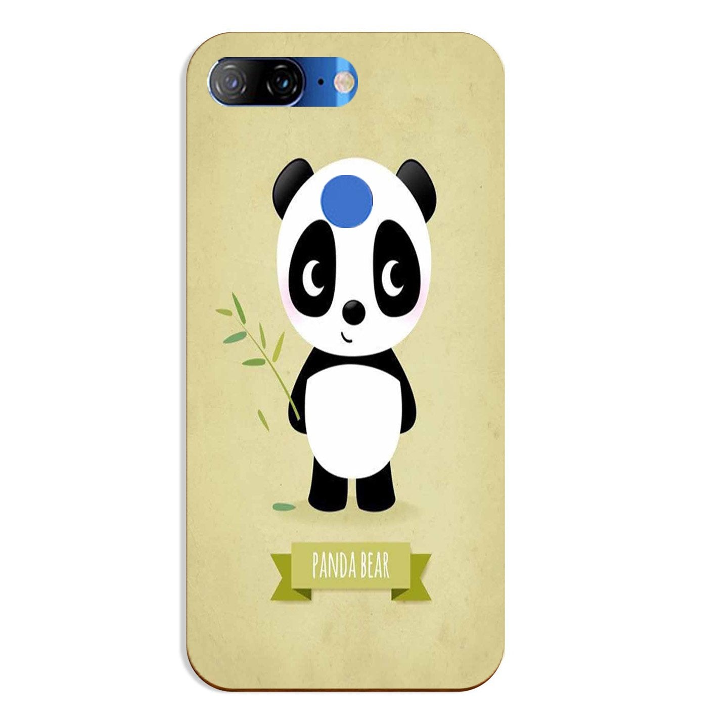 Panda Bear Mobile Back Case for Lenovo K9 / K9 Plus (Design - 317) Panda Bear Mobile Back Case for Lenovo K9 / K9 Plus (Design - 317)