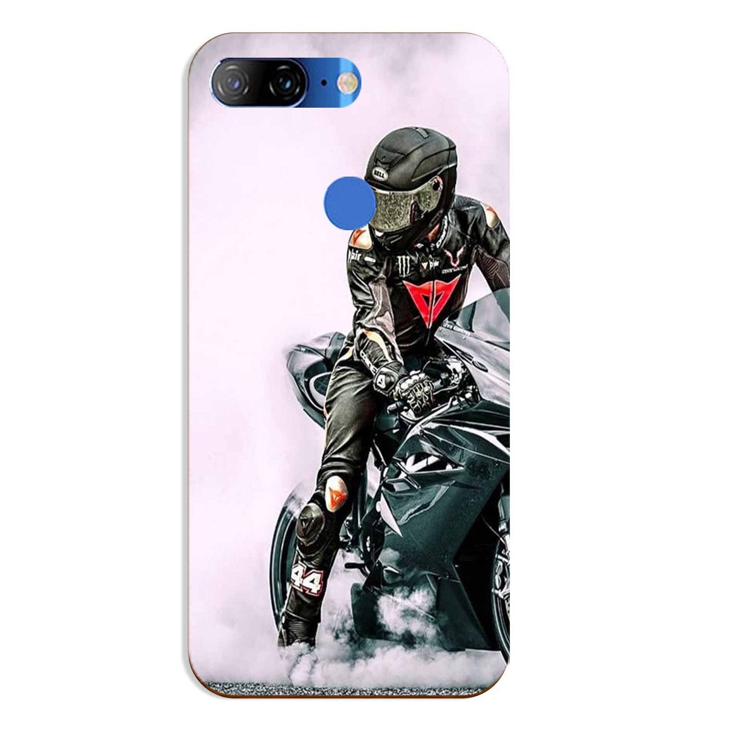 Biker Mobile Back Case for Lenovo K9 / K9 Plus (Design - 383) Biker Mobile Back Case for Lenovo K9 / K9 Plus (Design - 383)