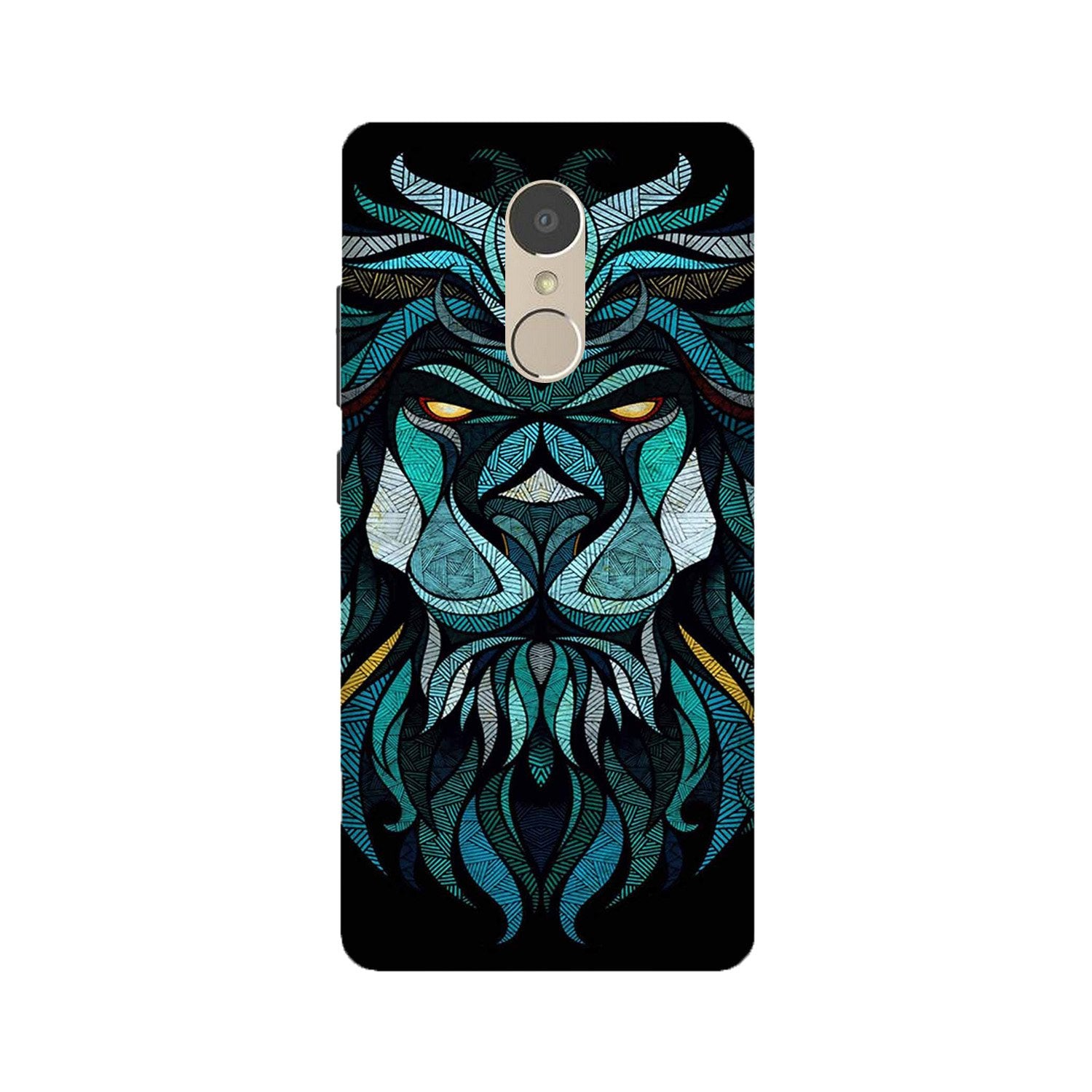 Lion Mobile Back Case for Lenovo K6 Note (Design - 314) Lion Mobile Back Case for Lenovo K6 Note (Design - 314)