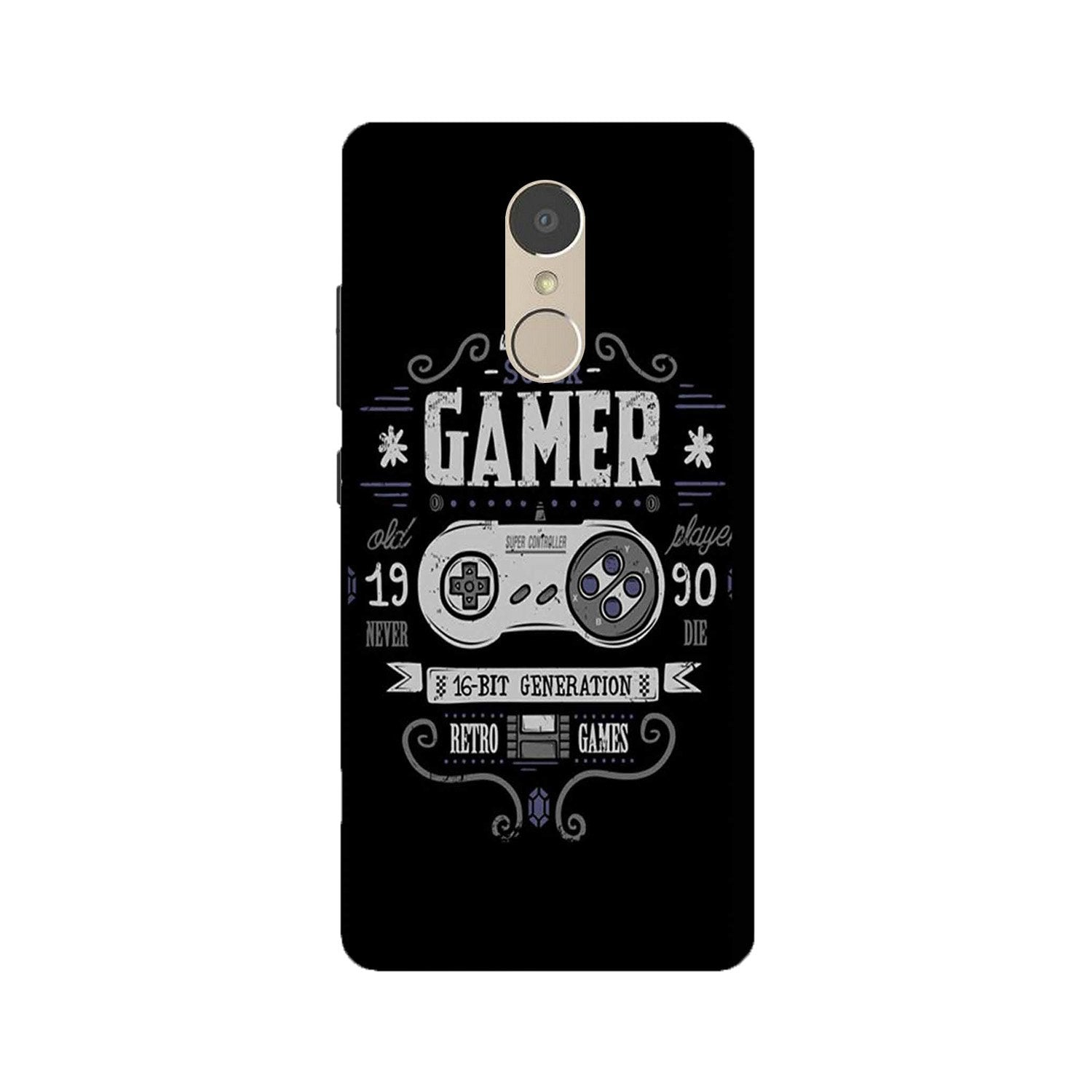 Gamer Mobile Back Case for Lenovo K6 Note (Design - 330) Gamer Mobile Back Case for Lenovo K6 Note (Design - 330)