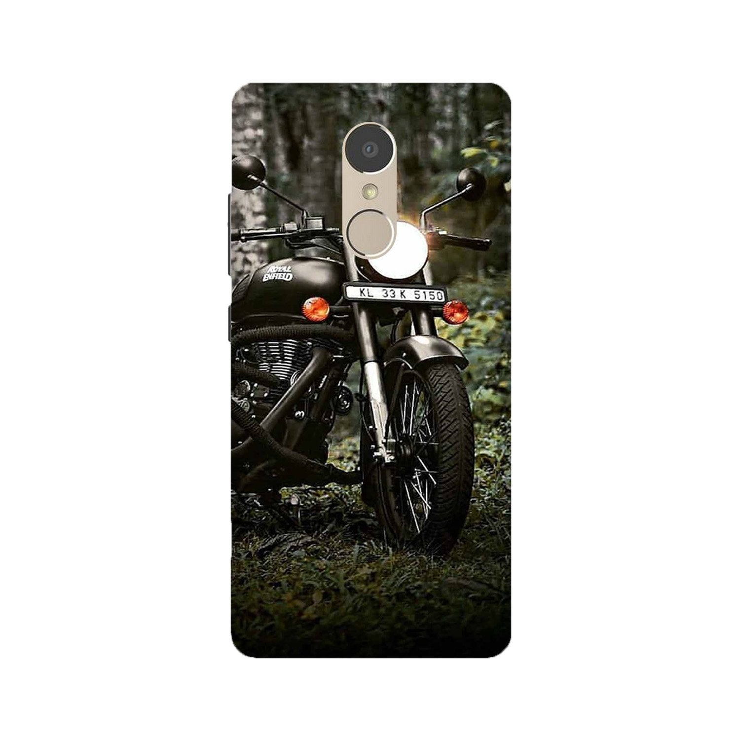 Royal Enfield Mobile Back Case for Lenovo K6 / K6 Power (Design - 384) Royal Enfield Mobile Back Case for Lenovo K6 / K6 Power (Design - 384)