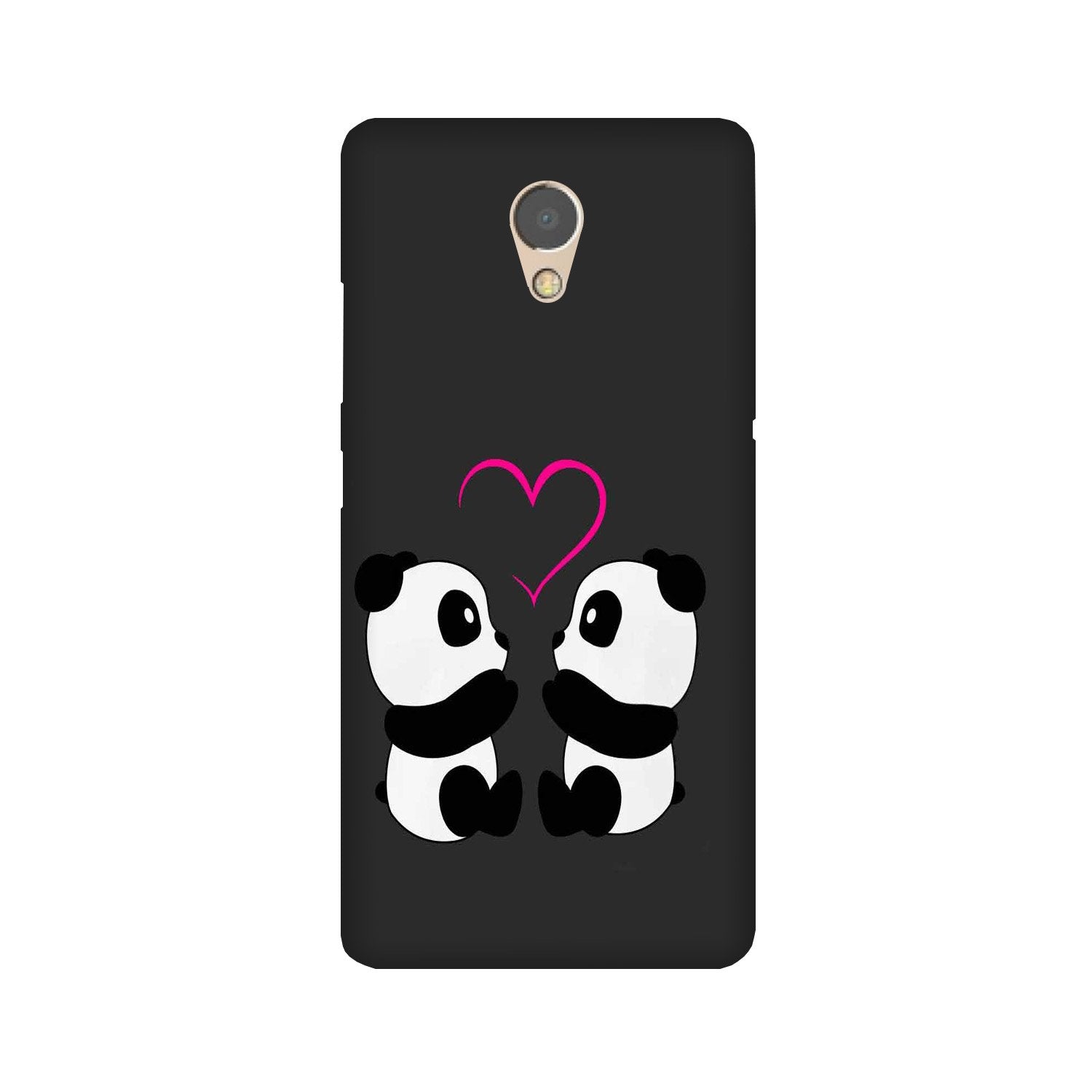 Panda Love Mobile Back Case for Lenovo P2 (Design - 398) Panda Love Mobile Back Case for Lenovo P2 (Design - 398)