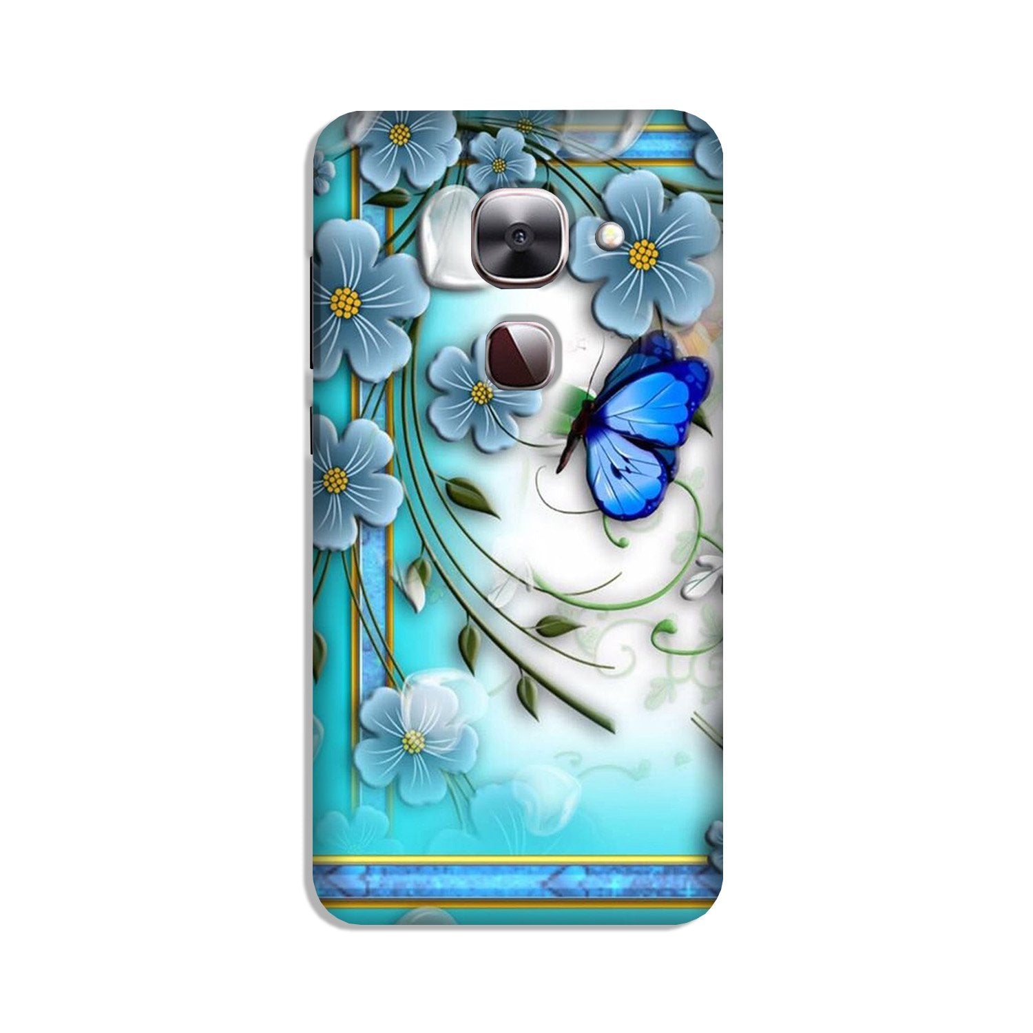 Blue Butterfly Case for LeEco le 2s Blue Butterfly Case for LeEco le 2s