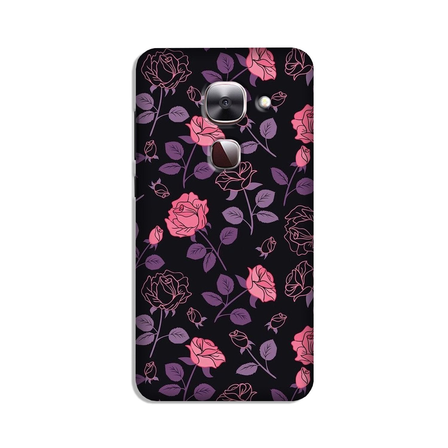 Rose Black Background Case for LeEco le 2s Rose Black Background Case for LeEco le 2s
