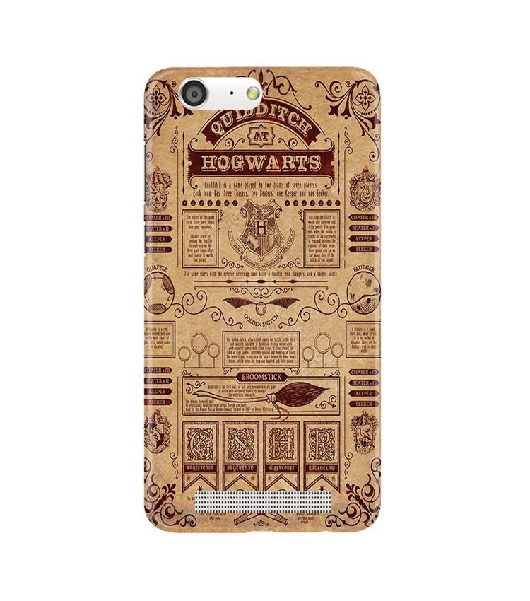 Hogwarts Mobile Back Case for Gionee M5 (Design - 304) Hogwarts Mobile Back Case for Gionee M5 (Design - 304)