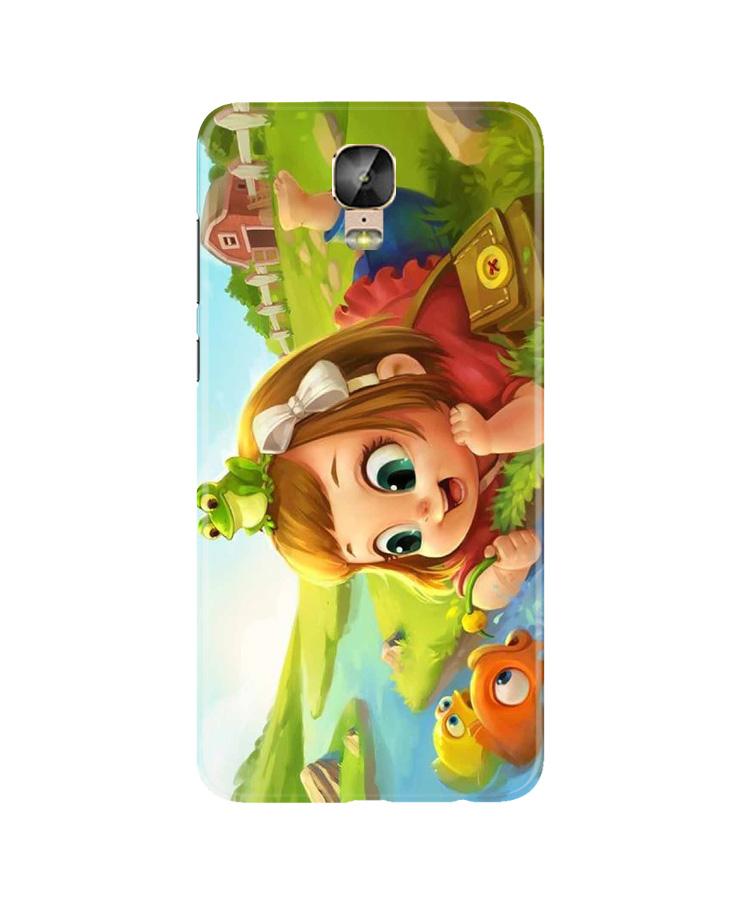 Baby Girl Mobile Back Case for Gionee M5 Plus (Design - 339) Baby Girl Mobile Back Case for Gionee M5 Plus (Design - 339)