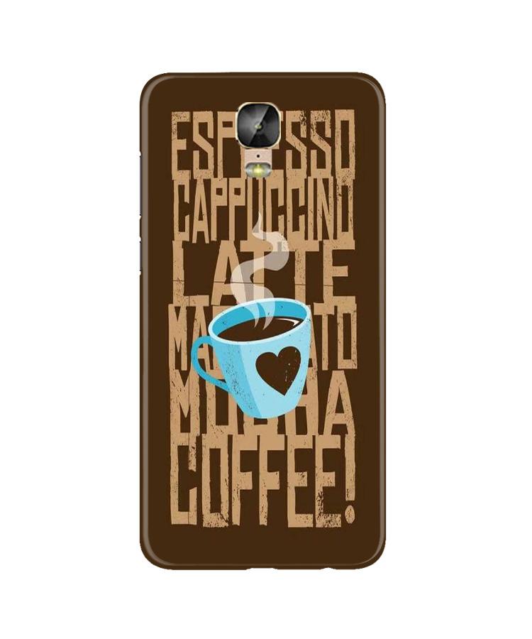 Love Coffee Mobile Back Case for Gionee M5 Plus (Design - 351) Love Coffee Mobile Back Case for Gionee M5 Plus (Design - 351)