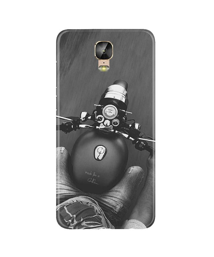 Royal Enfield Mobile Back Case for Gionee M5 Plus (Design - 382) Royal Enfield Mobile Back Case for Gionee M5 Plus (Design - 382)