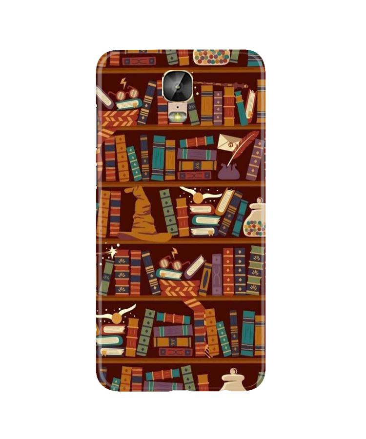Book Shelf Mobile Back Case for Gionee M5 Plus (Design - 390) Book Shelf Mobile Back Case for Gionee M5 Plus (Design - 390)
