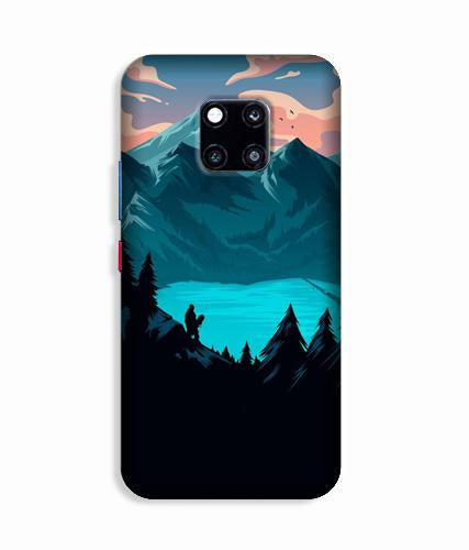 Mountains Case for Huawei Mate 20 Pro (Design - 186) Mountains Case for Huawei Mate 20 Pro (Design - 186)