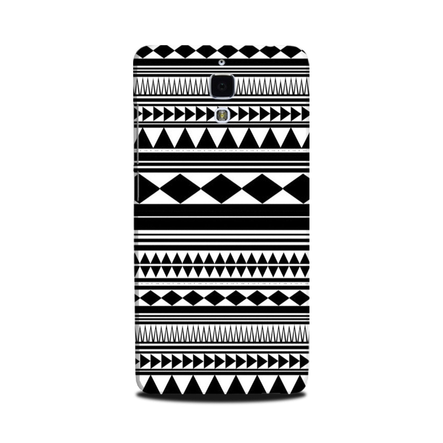 Black white Pattern Mobile Back Case for Mi 4 (Design - 5) Black white Pattern Case for Mi 4