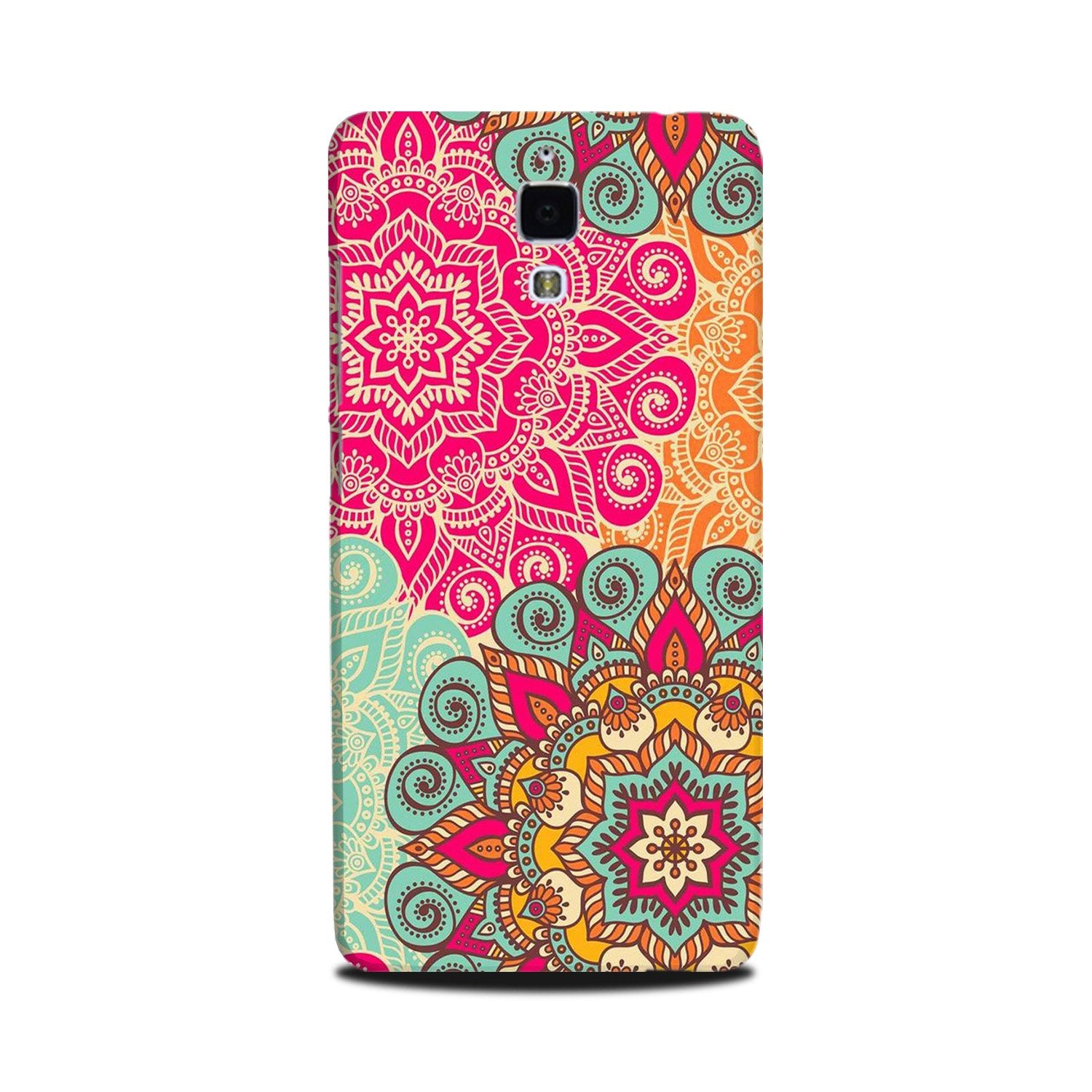 Rangoli art2 Mobile Back Case for Mi 4 (Design - 29) Rangoli art2 Case for Mi 4