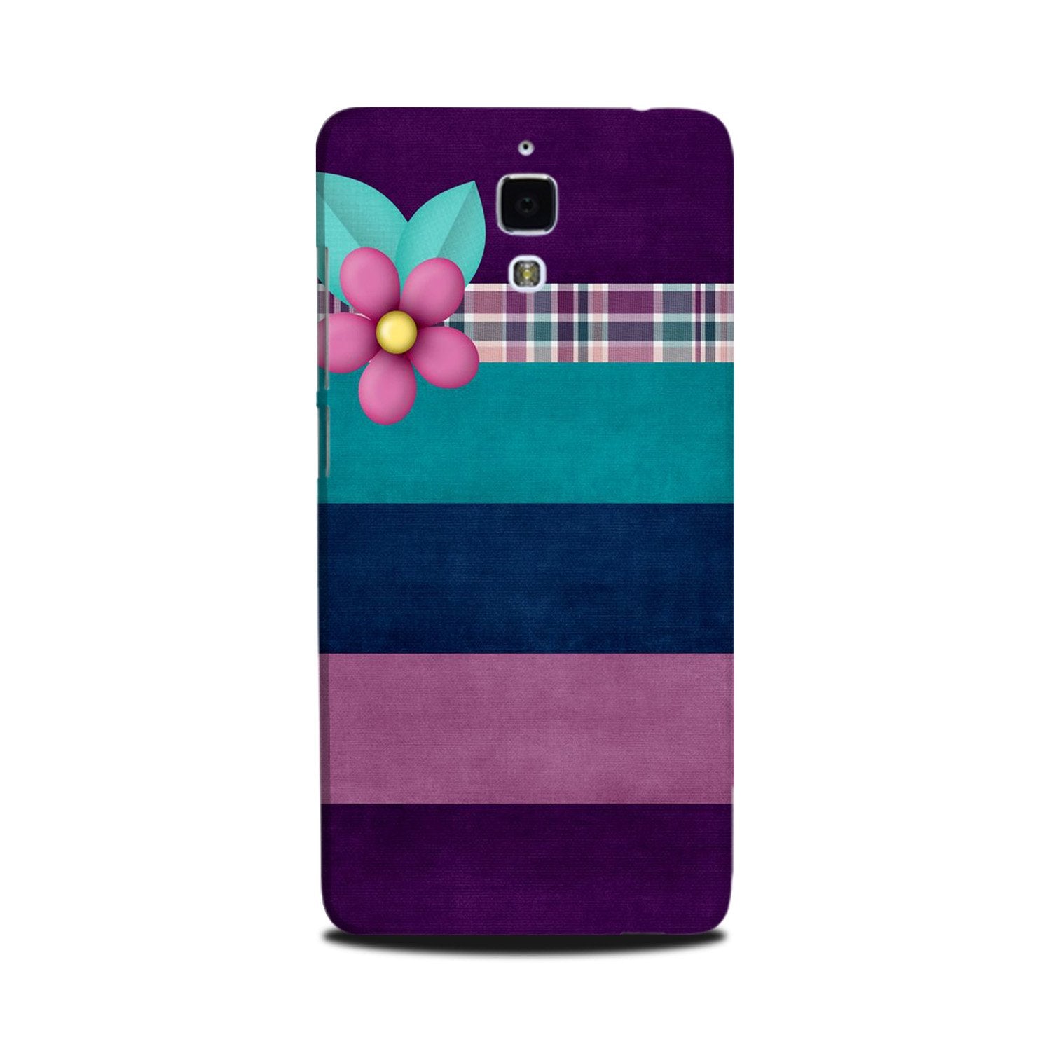 Purple Blue Mobile Back Case for Mi 4 (Design - 37) Purple Blue Case for Mi 4