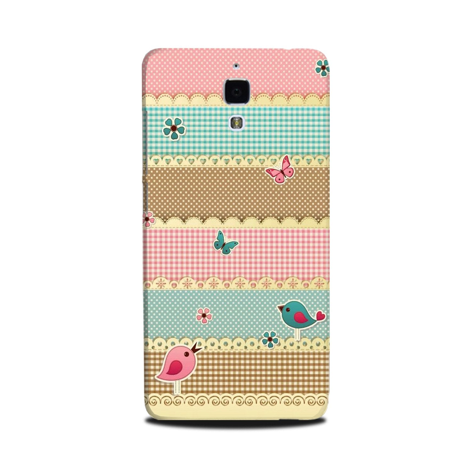 Gift paper Mobile Back Case for Mi 4 (Design - 38) Gift paper Case for Mi 4