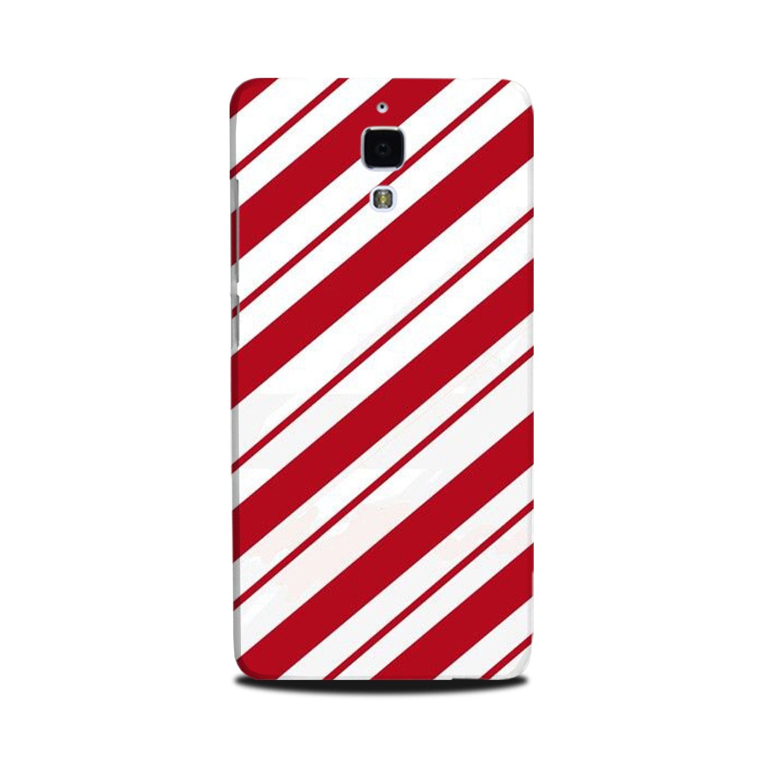 Red White Mobile Back Case for Mi 4 (Design - 44) Red White Case for Mi 4