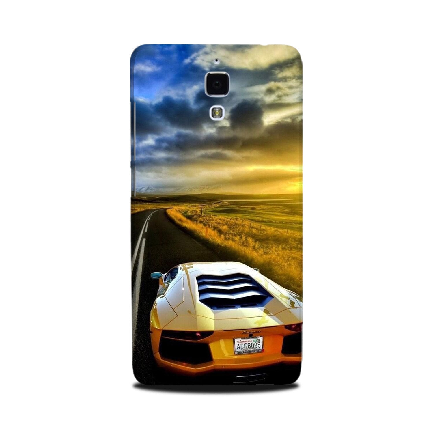 Car lovers Mobile Back Case for Mi 4 (Design - 46) Car lovers Case for Mi 4