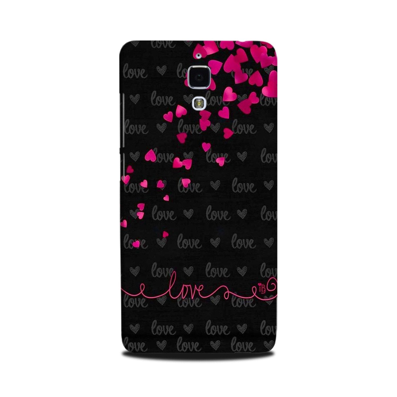 Love in Air Mobile Back Case for Mi 4 (Design - 89) Love in Air Case for Mi 4