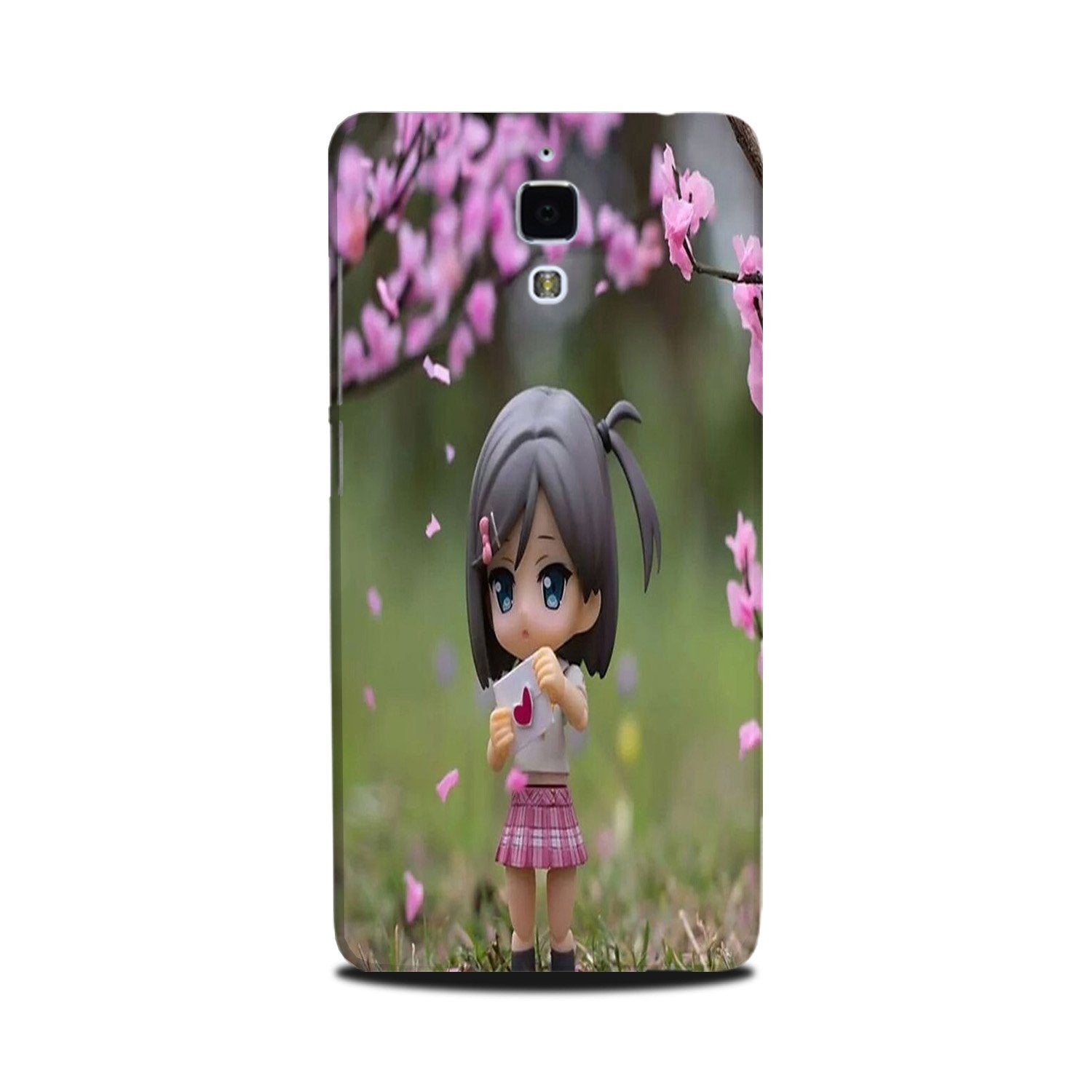 Cute Girl Mobile Back Case for Mi 4 (Design - 92) Cute Girl Case for Mi 4