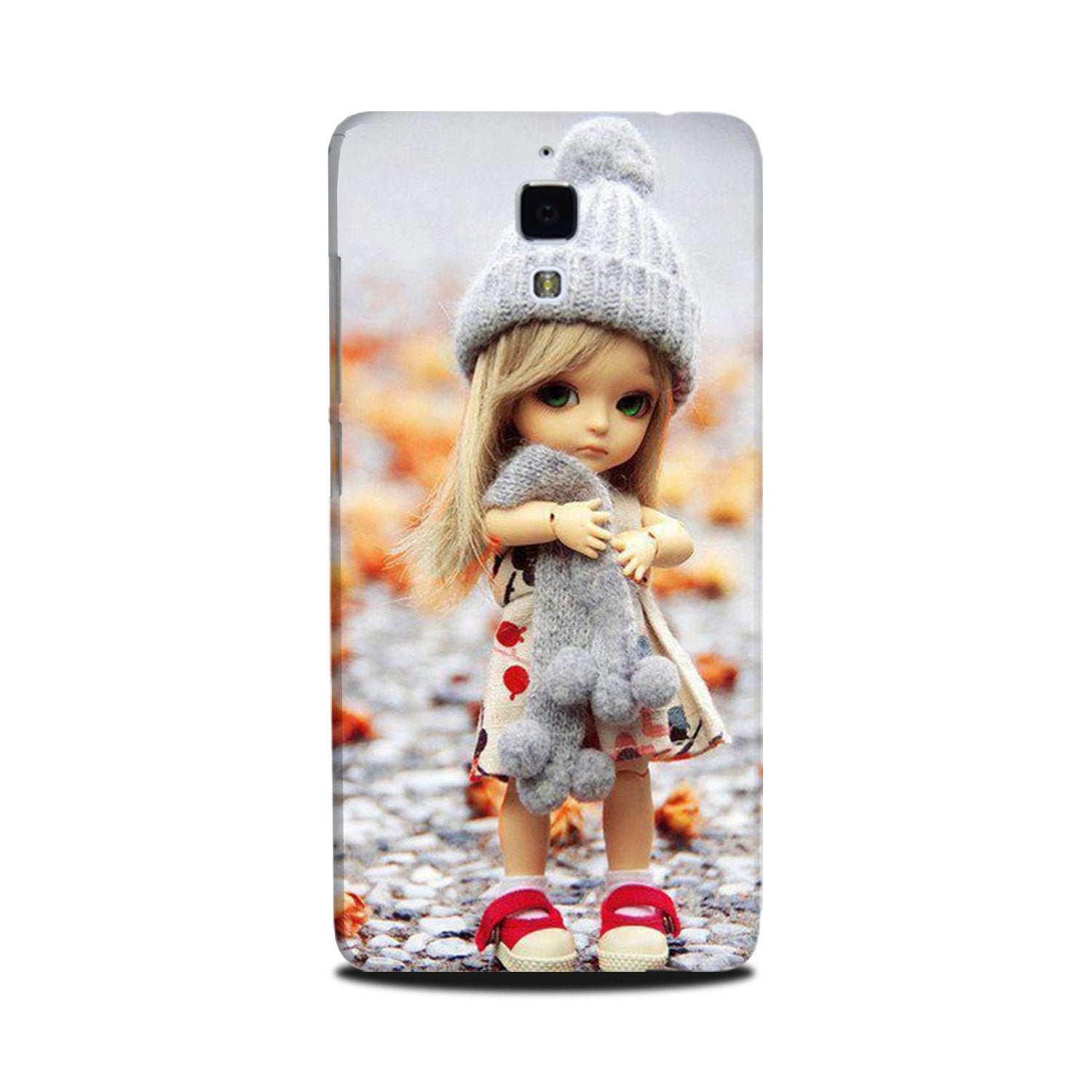 Cute Doll Mobile Back Case for Mi 4 (Design - 93) Cute Doll Case for Mi 4