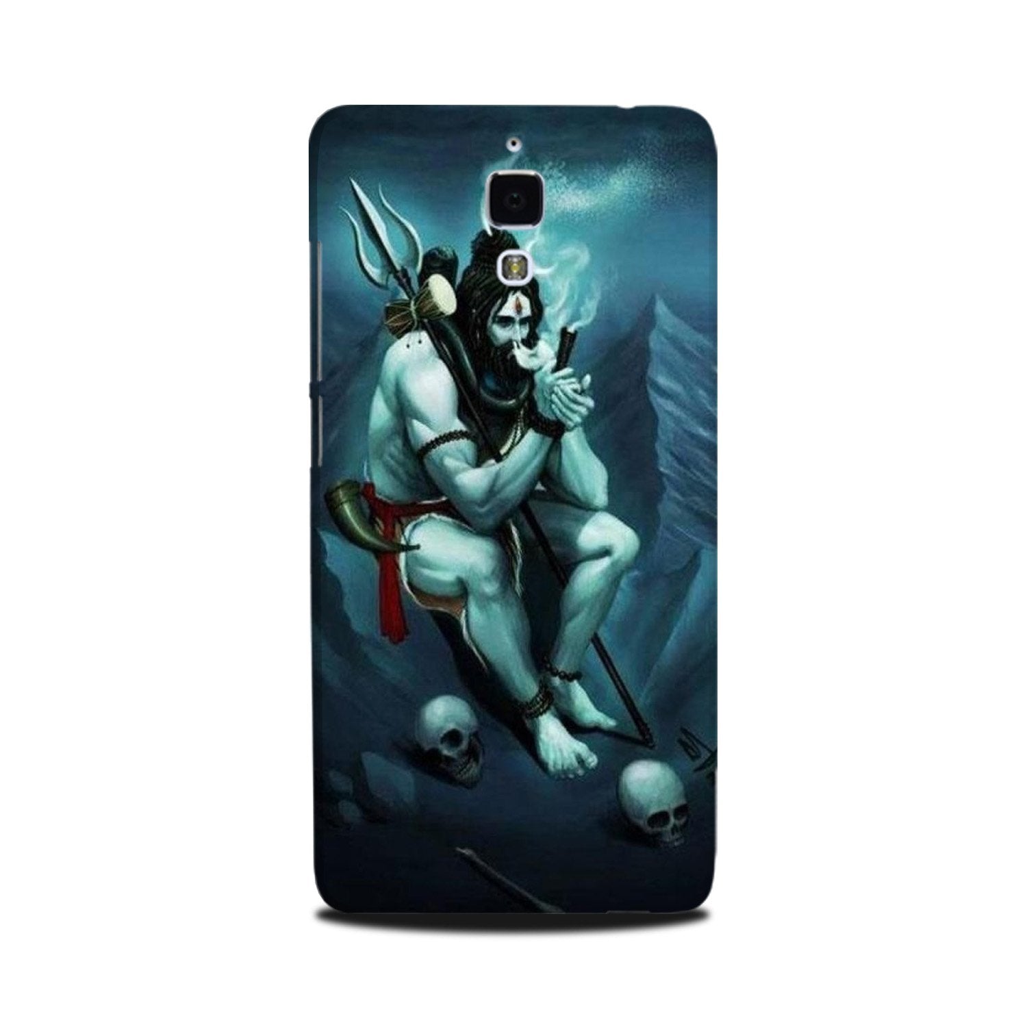 Lord Shiva Mahakal2 Mobile Back Case for Mi 4 (Design - 98) Lord Shiva Mahakal2 Case for Mi 4