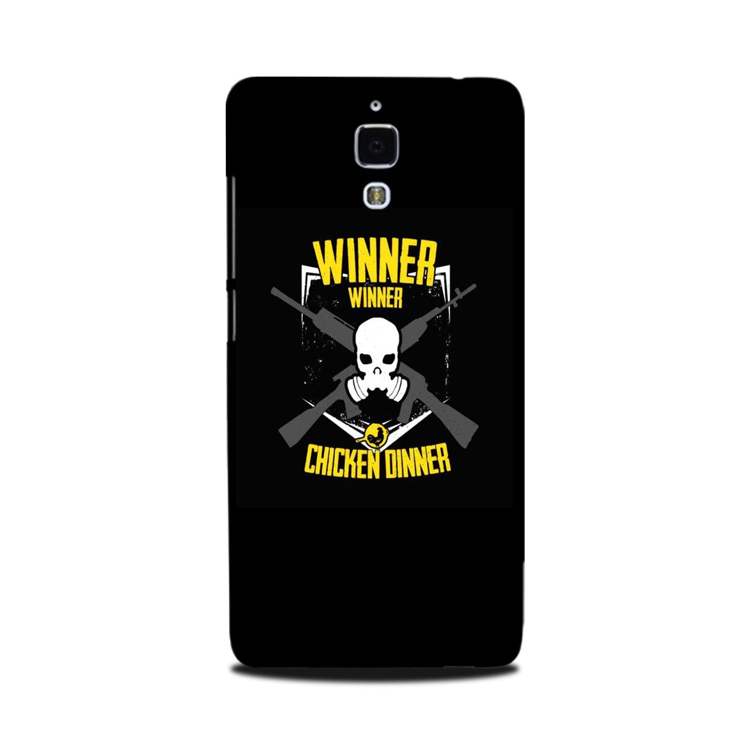 Winner Winner Chicken Dinner Mobile Back Case for Mi 4 (Design - 178) Winner Winner Chicken Dinner Case for Mi 4 (Design - 178)
