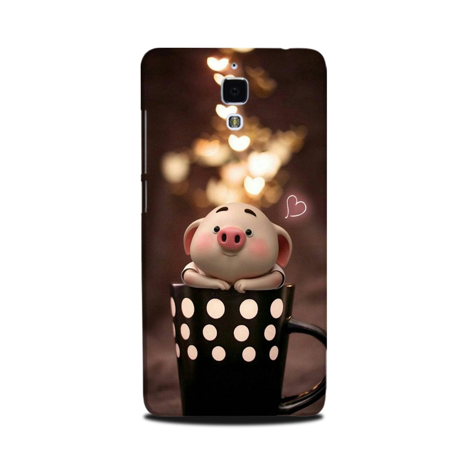 Cute Bunny Mobile Back Case for Mi 4 (Design - 213) Cute Bunny Case for Mi 4 (Design No. 213)