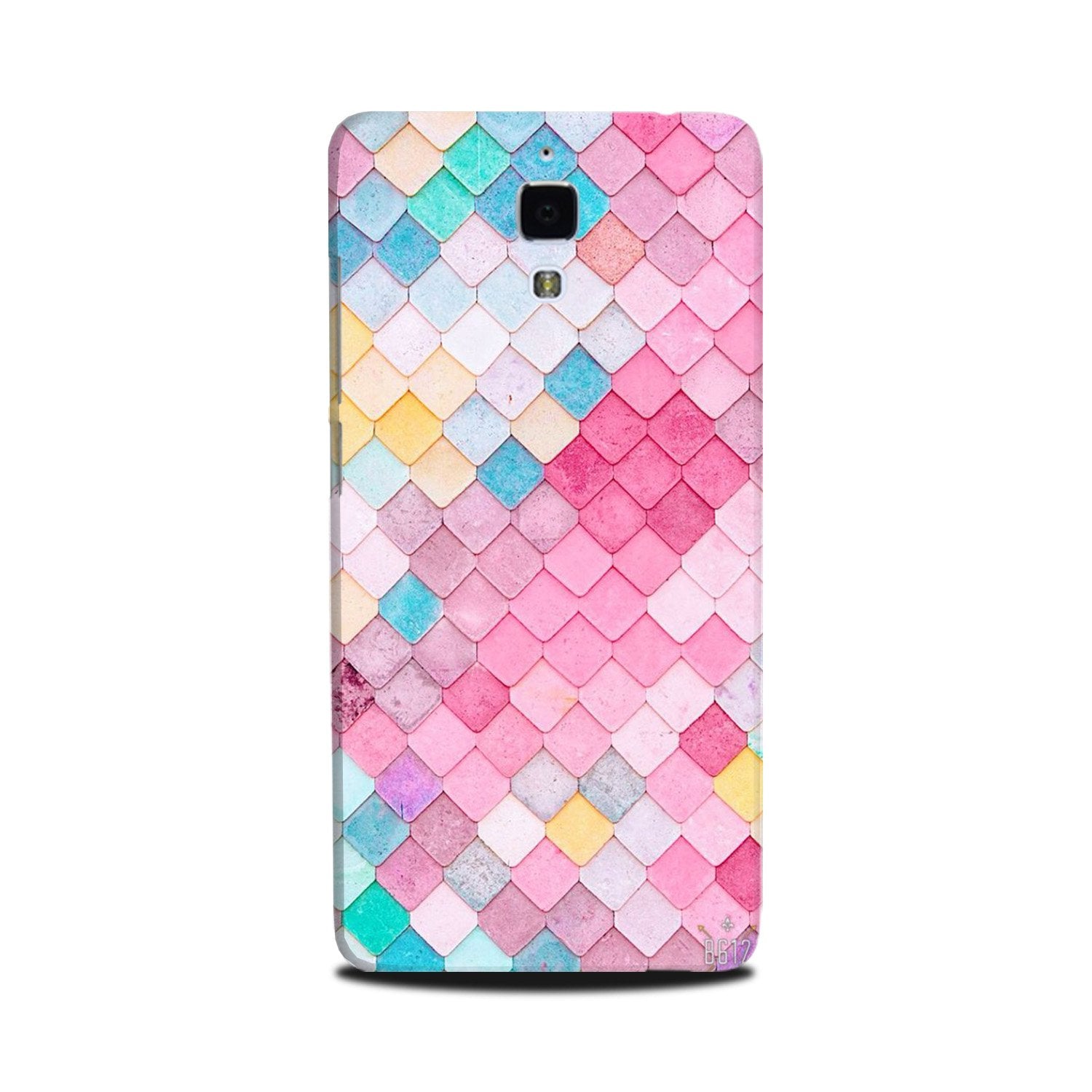 Pink Pattern Mobile Back Case for Mi 4 (Design - 215) Pink Pattern Case for Mi 4 (Design No. 215)