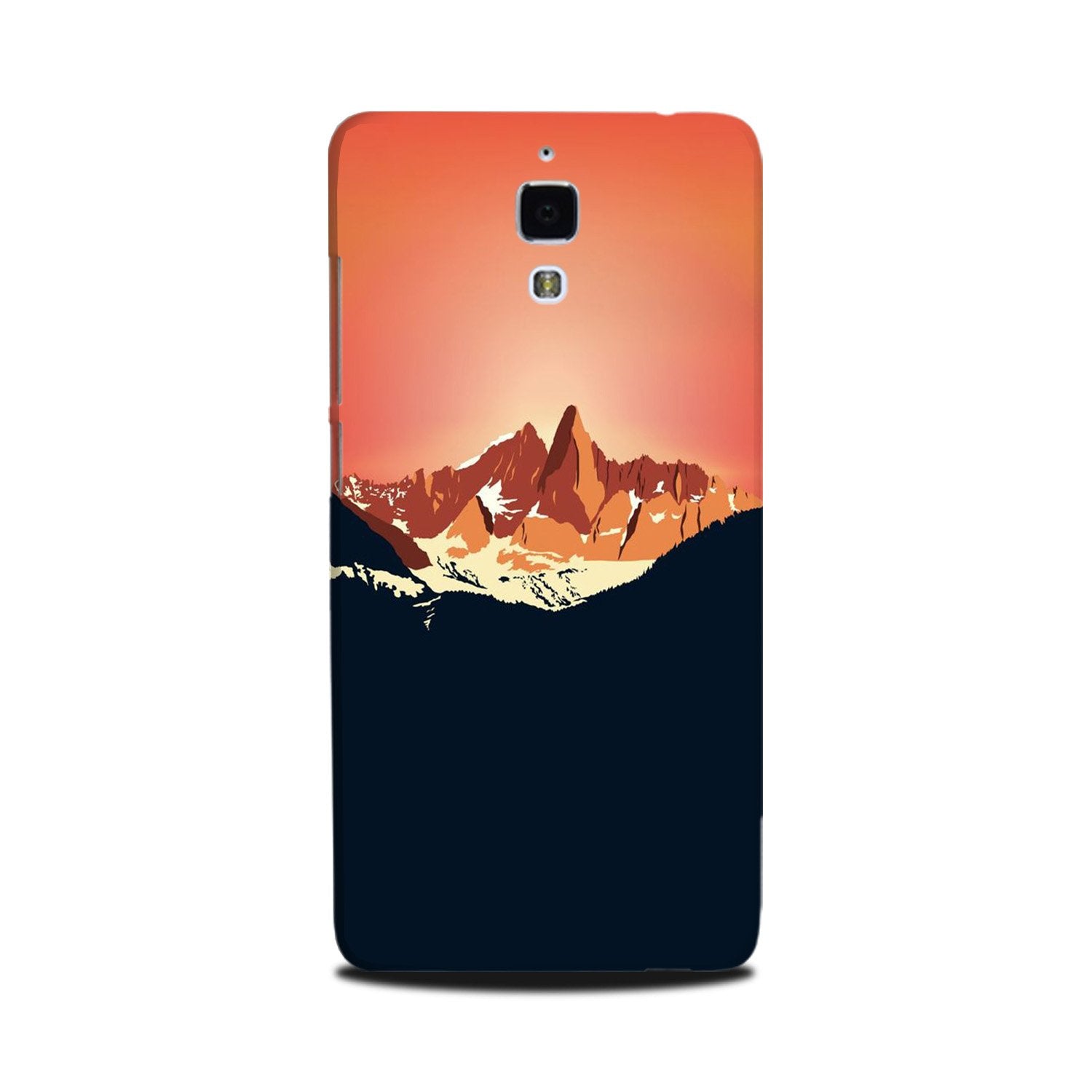 Mountains Mobile Back Case for Mi 4 (Design - 227) Mountains Case for Mi 4 (Design No. 227)
