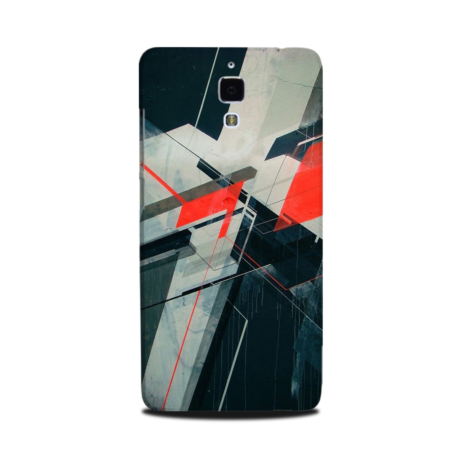 Modern Art Mobile Back Case for Mi 4 (Design - 231) Modern Art Case for Mi 4 (Design No. 231)