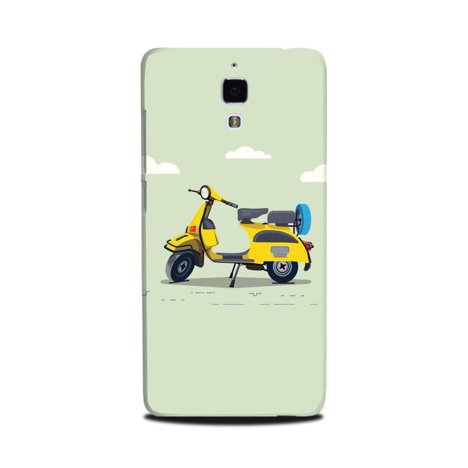 Vintage Scooter Mobile Back Case for Mi 4 (Design - 260) Vintage Scooter Case for Mi 4 (Design No. 260)