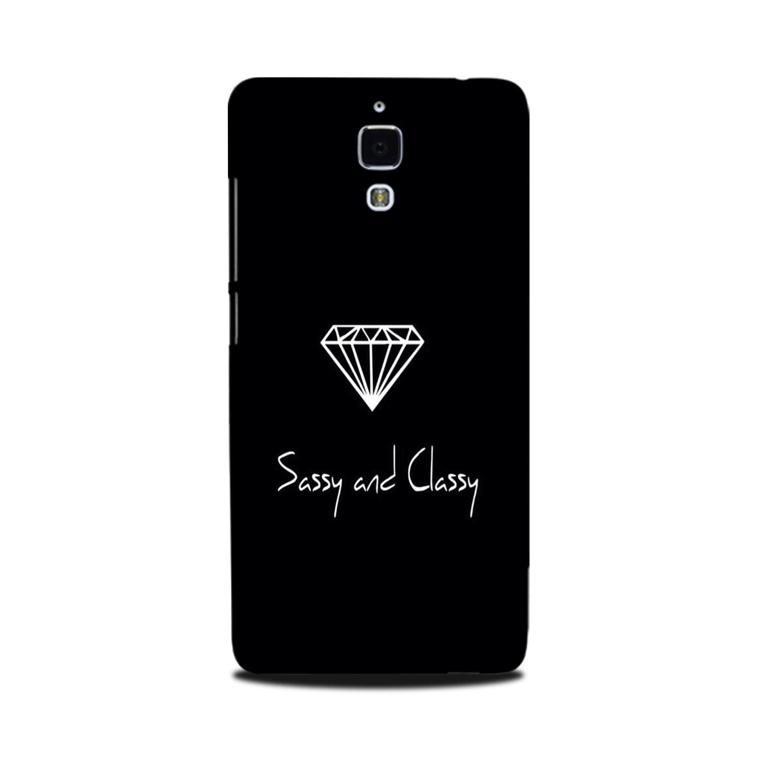Sassy and Classy Mobile Back Case for Mi 4 (Design - 264) Sassy and Classy Case for Mi 4 (Design No. 264)