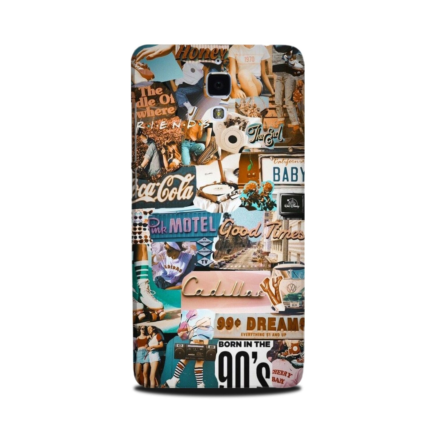 Vintage Design Mobile Back Case for Mi 4 (Design - 284) Vintage Design Case for Mi 4 (Design No. 284)