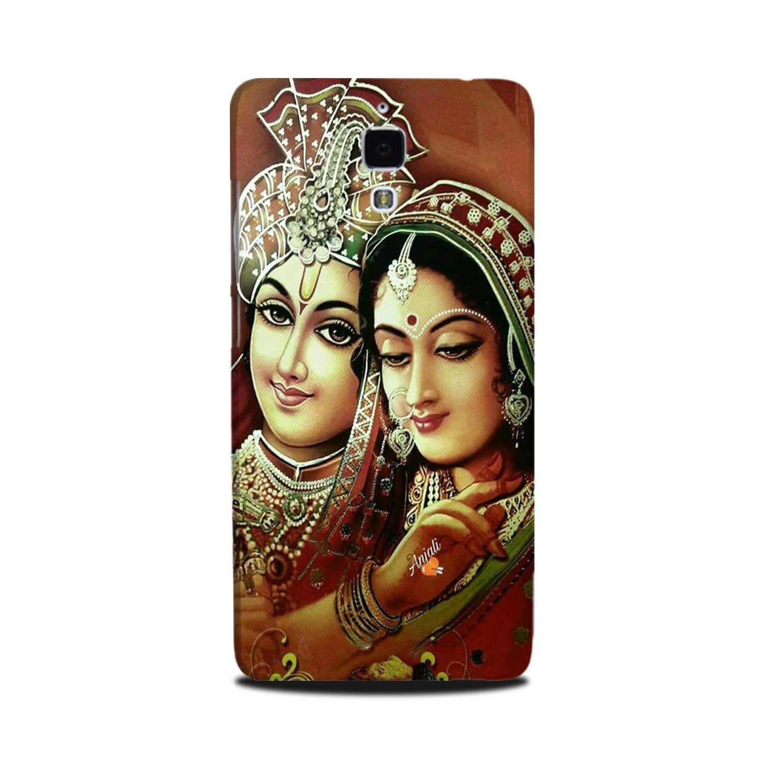 Radha Krishna Mobile Back Case for Mi 4 (Design - 289) Radha Krishna Case for Mi 4 (Design No. 289)