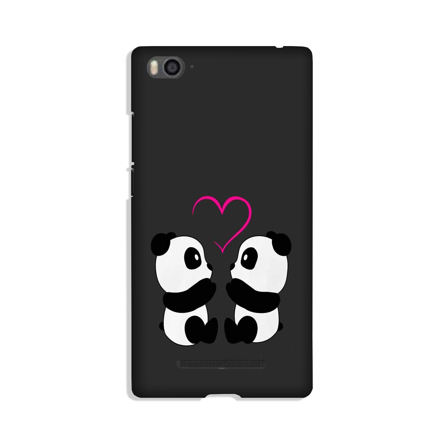 Panda Love Mobile Back Case for Xiaomi Mi 4i (Design - 398) Panda Love Mobile Back Case for Xiaomi Mi 4i (Design - 398)