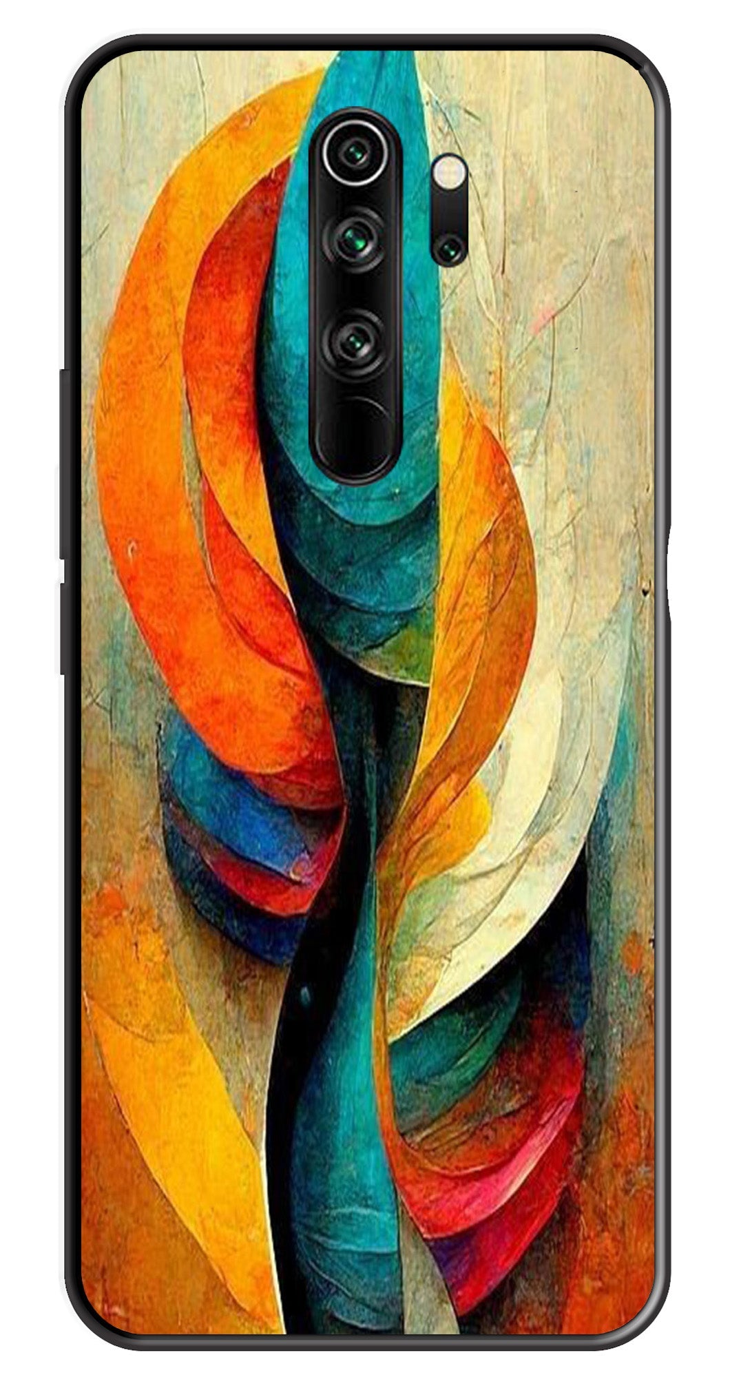Modern Art Metal Mobile Case for Redmi Note 8 Pro Modern Art Metal Mobile Case for Redmi Note 8 Pro (Design No -11)