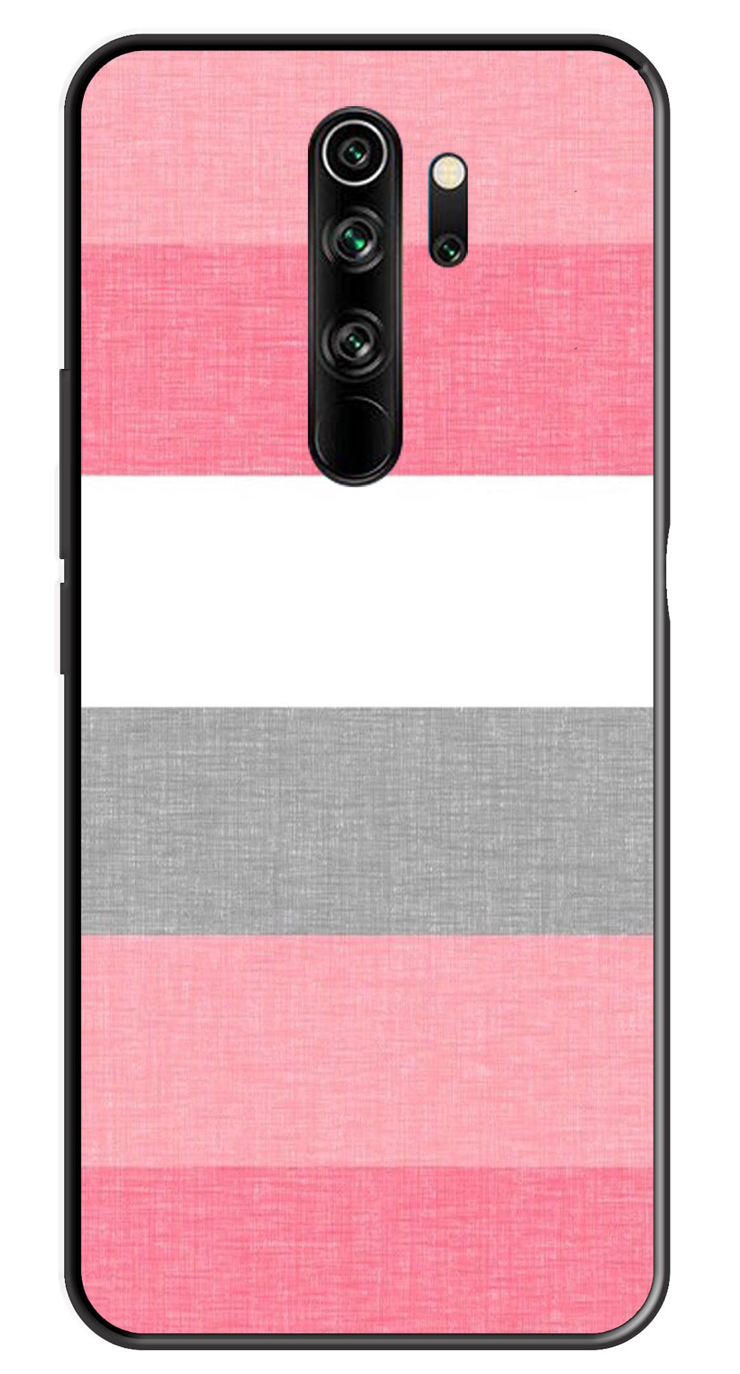 Pink Pattern Metal Mobile Case for Redmi Note 8 Pro Pink Pattern Metal Mobile Case for Redmi Note 8 Pro (Design No -23)