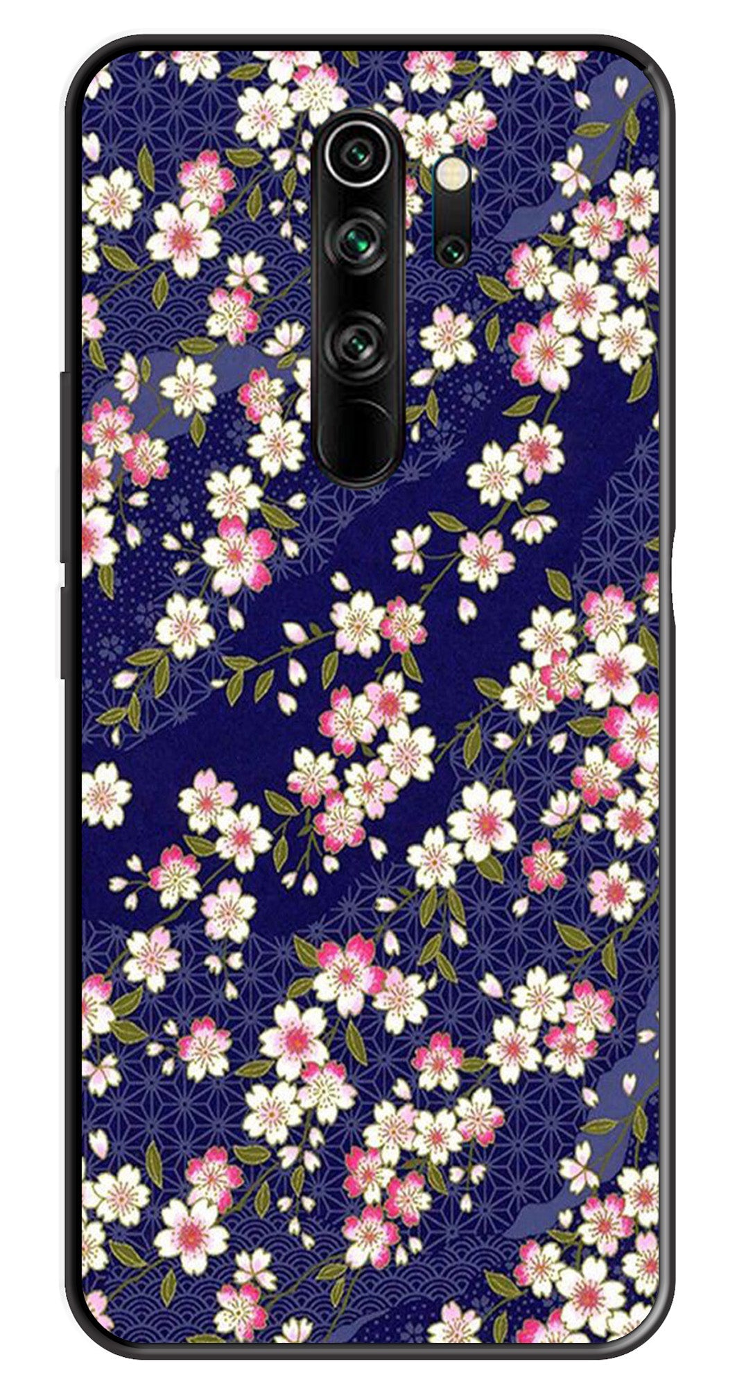 Flower Design Metal Mobile Case for Redmi Note 8 Pro Flower Design Metal Mobile Case for Redmi Note 8 Pro (Design No -25)