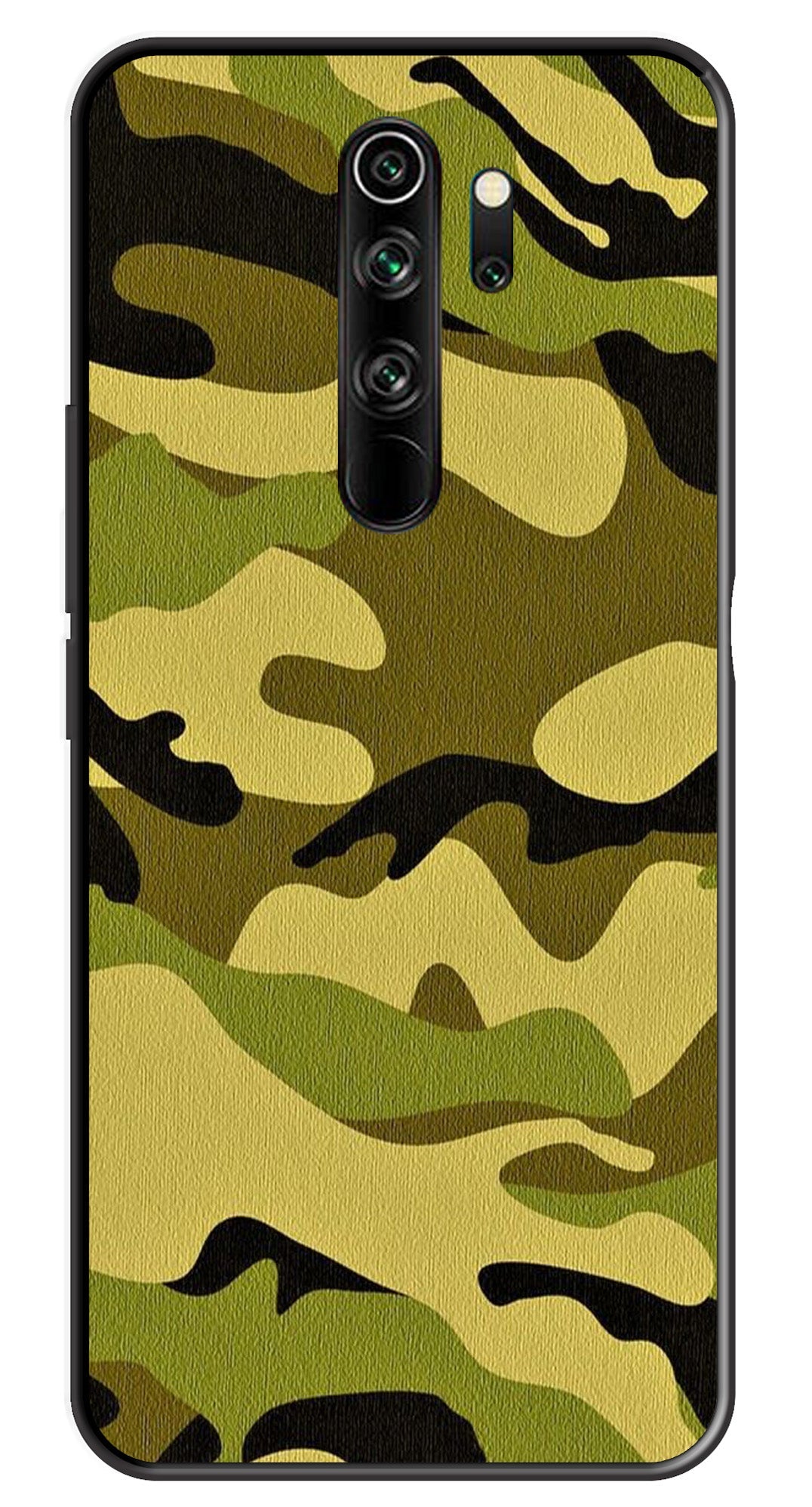 Army Pattern Metal Mobile Case for Redmi Note 8 Pro Army Pattern Metal Mobile Case for Redmi Note 8 Pro (Design No -35)