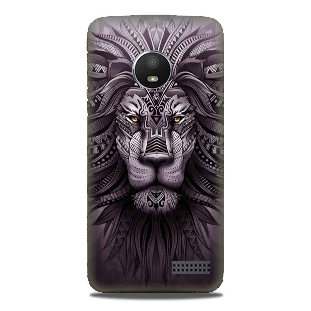 Lion Mobile Back Case for Moto E4 Plus (Design - 315) Lion Mobile Back Case for Moto E4 Plus (Design - 315)