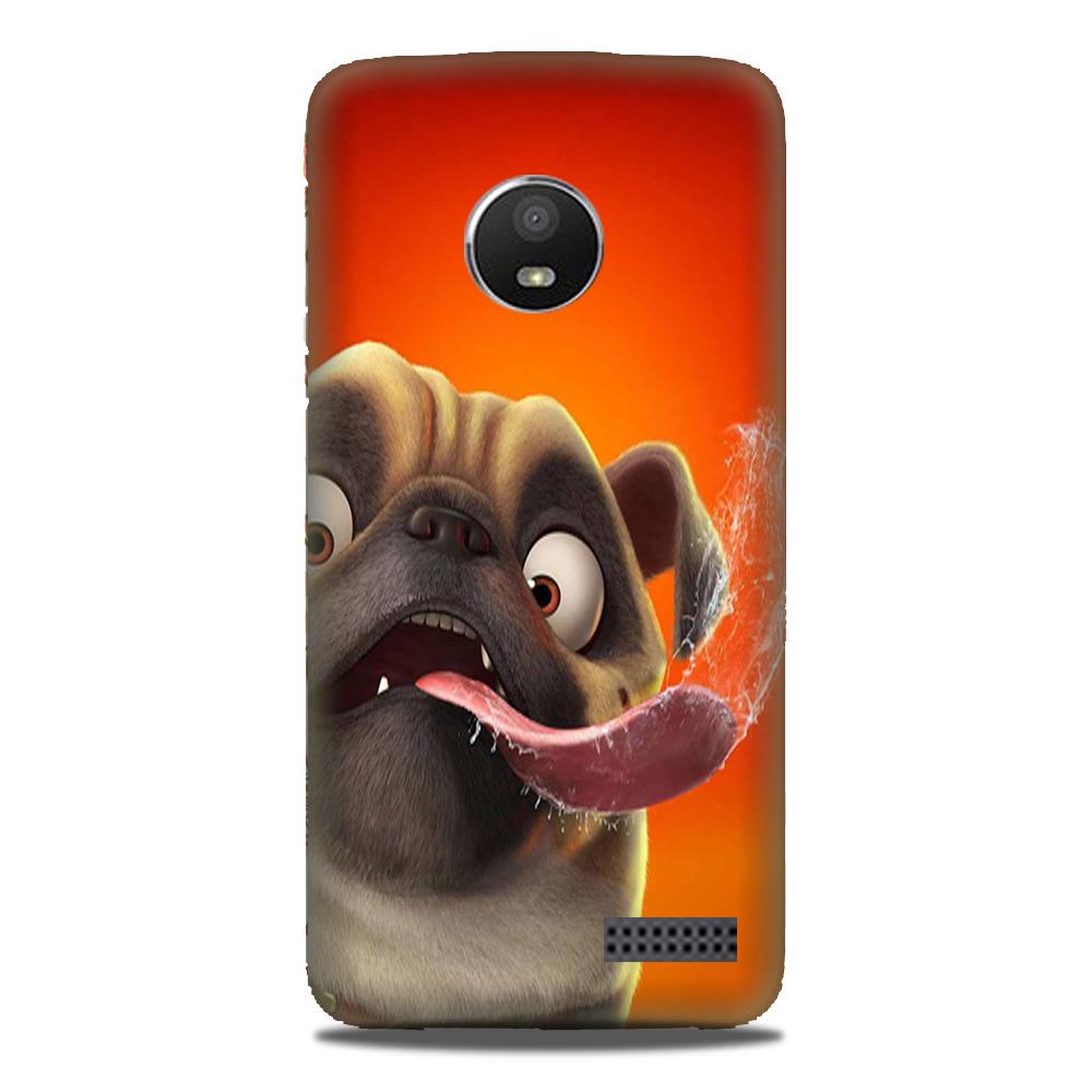 Dog Mobile Back Case for Moto E4 (Design - 343) Dog Mobile Back Case for Moto E4 (Design - 343)