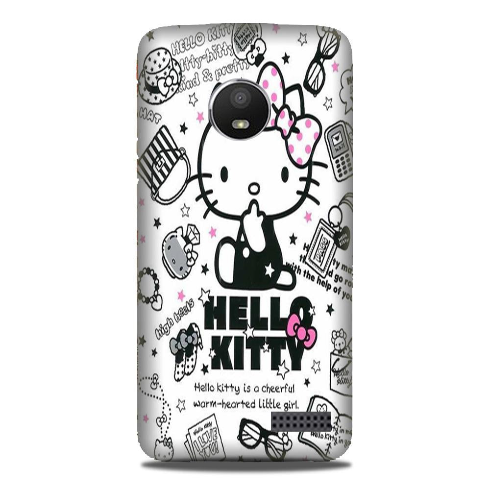 Hello Kitty Mobile Back Case for Moto E4 Plus (Design - 361) Hello Kitty Mobile Back Case for Moto E4 Plus (Design - 361)
