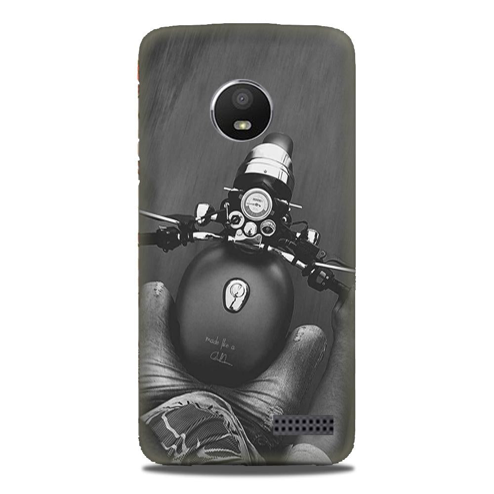 Royal Enfield Mobile Back Case for Moto E4 (Design - 382) Royal Enfield Mobile Back Case for Moto E4 (Design - 382)
