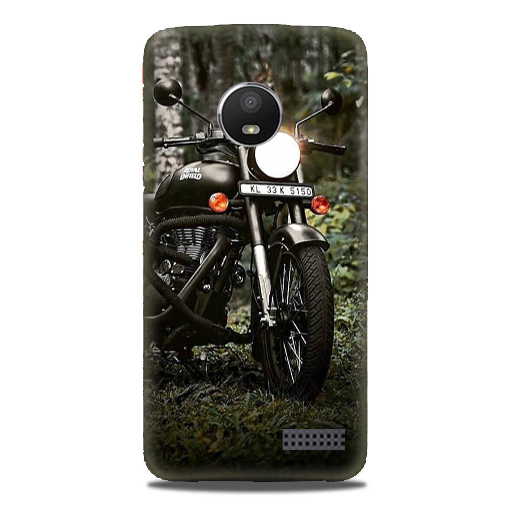Royal Enfield Mobile Back Case for Moto E4 (Design - 384) Royal Enfield Mobile Back Case for Moto E4 (Design - 384)