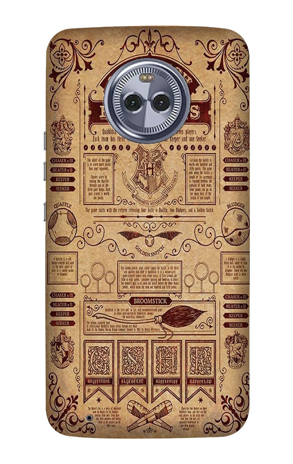 Hogwarts Mobile Back Case for Moto G6 (Design - 304) Hogwarts Mobile Back Case for Moto G6 (Design - 304)