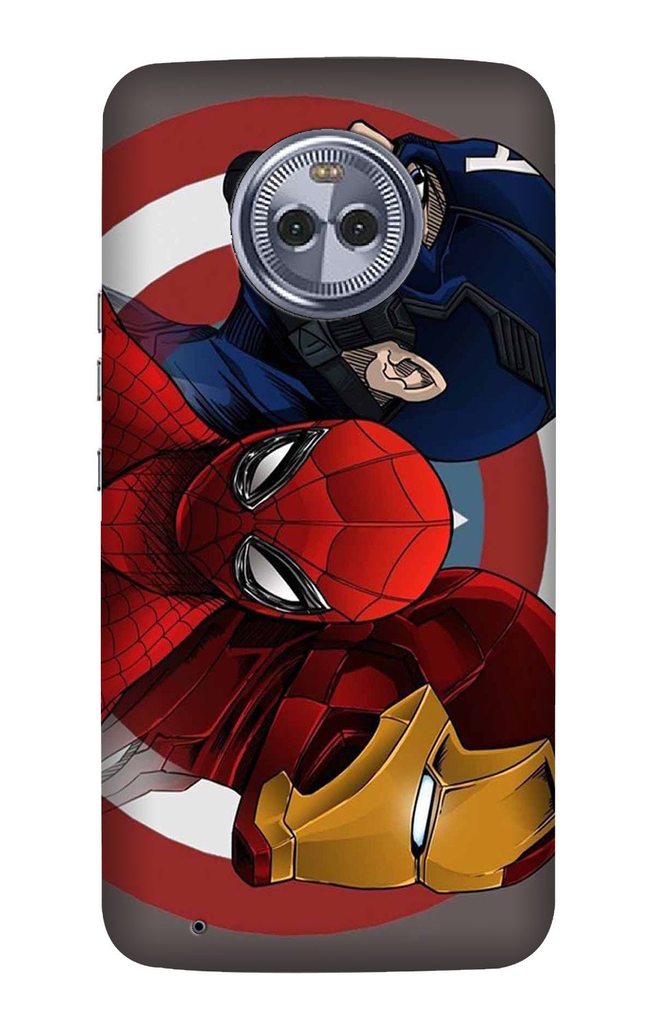 Superhero Mobile Back Case for Moto X4 (Design - 311) Superhero Mobile Back Case for Moto X4 (Design - 311)