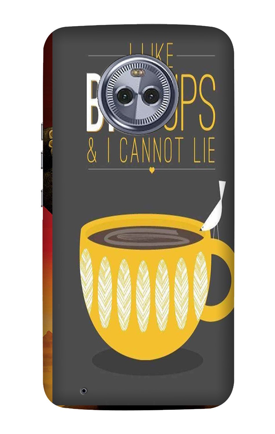 Big Cups Coffee Mobile Back Case for Moto G6 Play (Design - 352) Big Cups Coffee Mobile Back Case for Moto G6 Play (Design - 352)