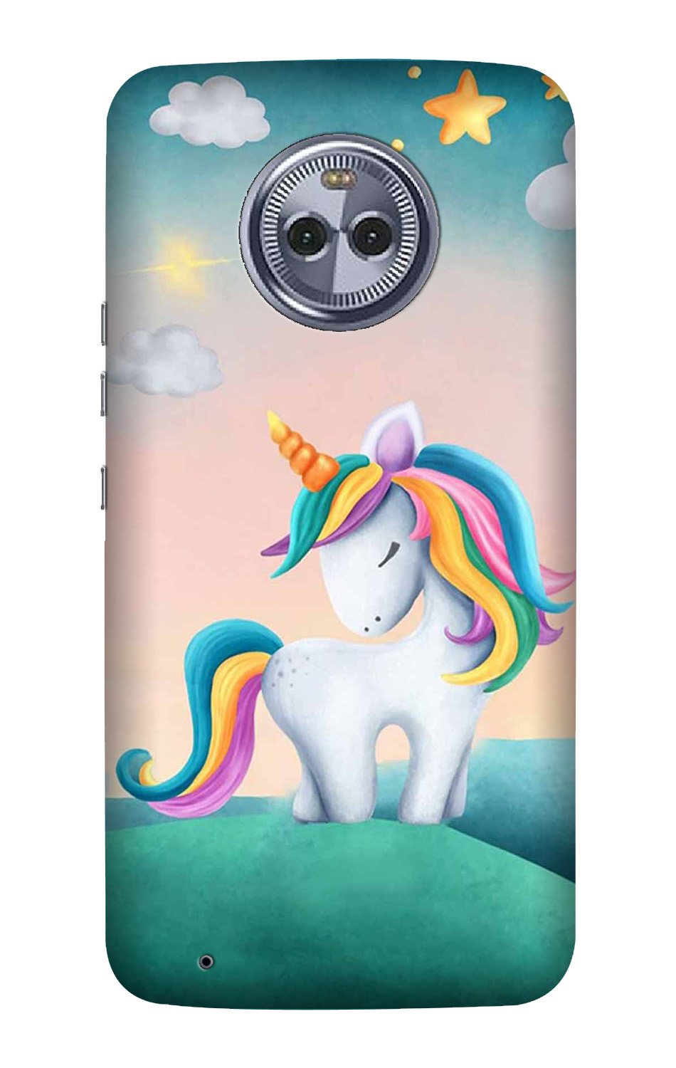 Unicorn Mobile Back Case for Moto G6 Play (Design - 366) Unicorn Mobile Back Case for Moto G6 Play (Design - 366)