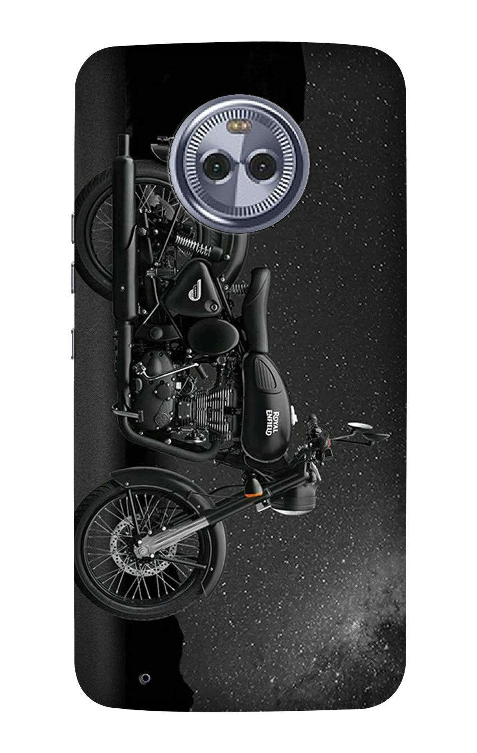 Royal Enfield Mobile Back Case for Moto G6 Plus (Design - 381)